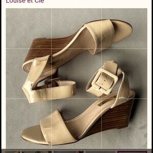 Louise Et Cie PUNYA WEDGE SANDAL,  SIZE 7M